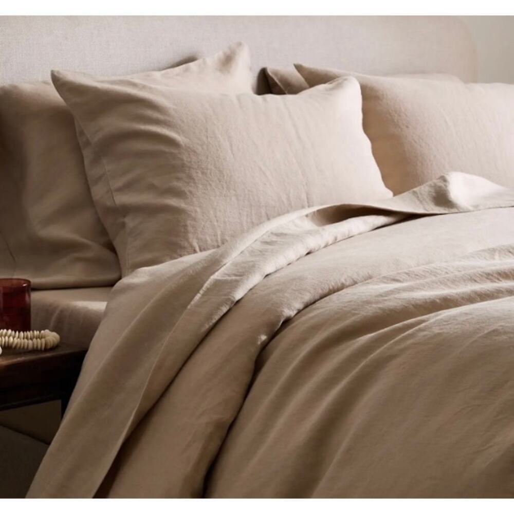 New! Quince European Linen Euro Sham
